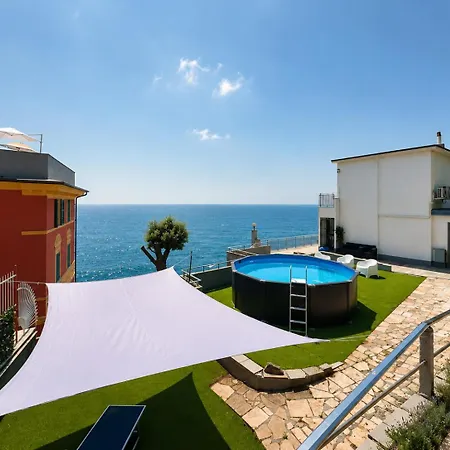 Villa Con Piscina Vista Mare , A-C , Sala Giochi Feriehus