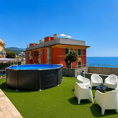 Feriehus Villa Con Piscina Vista Mare , A-C , Sala Giochi